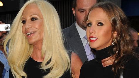 figlia di donatella versace oggi|donatella versace personal life.